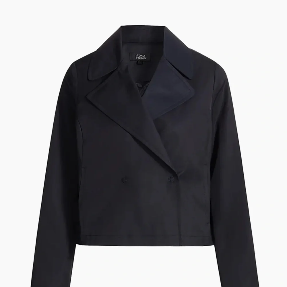 If Only Studio Cotton-Blend Cropped Jacket